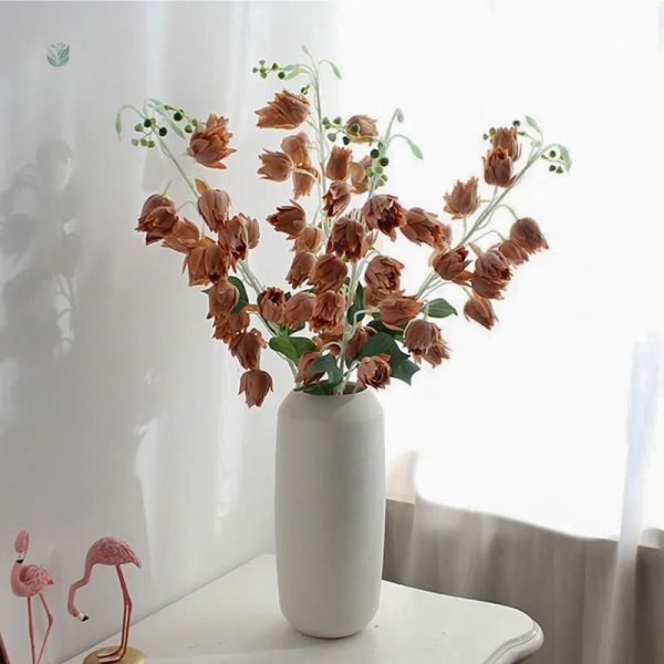 Campanule en plastique, fleurs d'intérieur résistantes