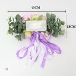 Décoration de capot de voiture avec fleurs pour mariage