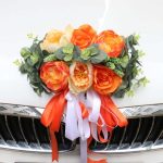 Détails romantiques pour capot de voiture