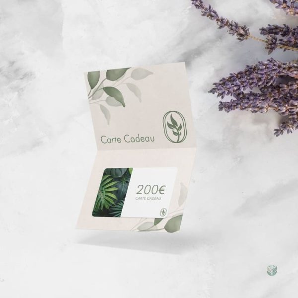 Offrez une carte pour une déco nature