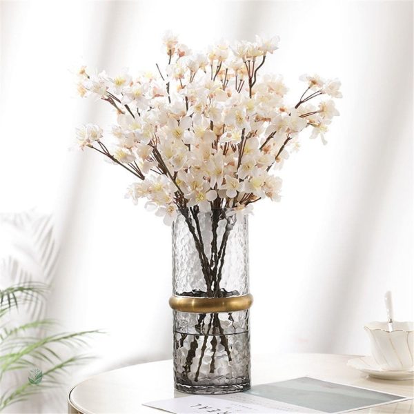 Fleurs de cerisier artificielles pour décoration intérieure