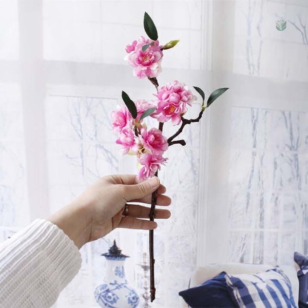 Arrangement de cerisiers japonais en tissu