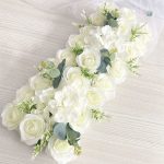 Décoration florale artificielle pour table, style moderne et chic