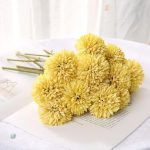 Chrysanthème artificiel pour un look frais toute l'année