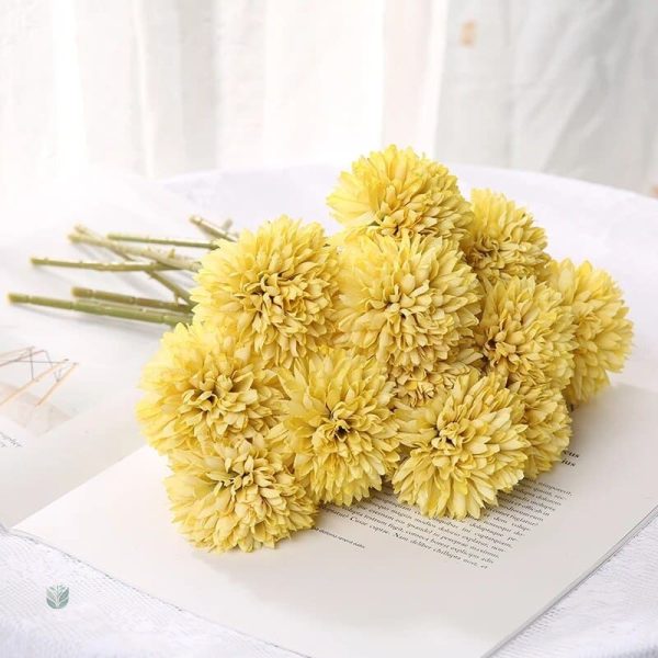 Chrysanthème artificiel pour un look frais toute l'année