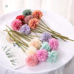 Fleurs chrysanthème artificielles pour un style moderne