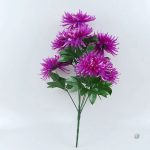 Fleurs en soie chrysanthe pour hommage funéraire