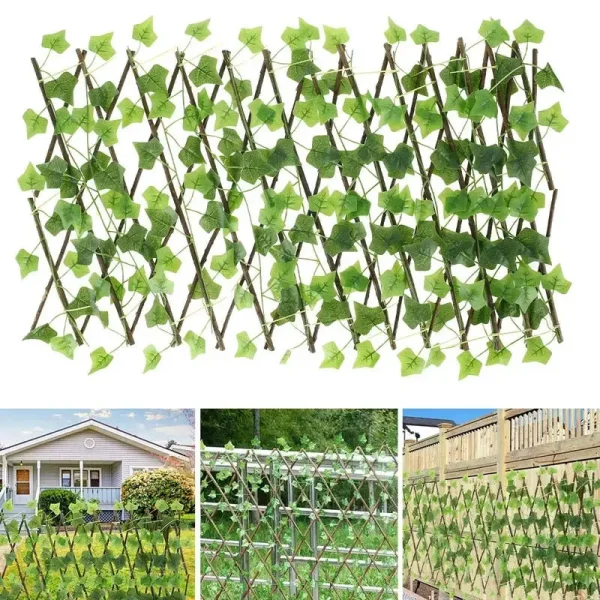Clôture en bois pour un décor naturel
