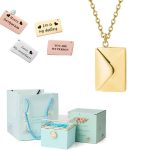 Rose Éternelle en Coffret avec Collier