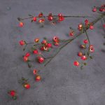 Cognassier du Japon, accessoire floral artificiel