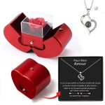 Collier Je T'aime en 100 langues, design élégant