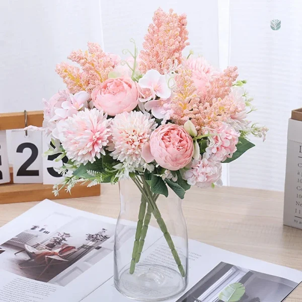 Arrangement floral artificiel pour une touche de nature