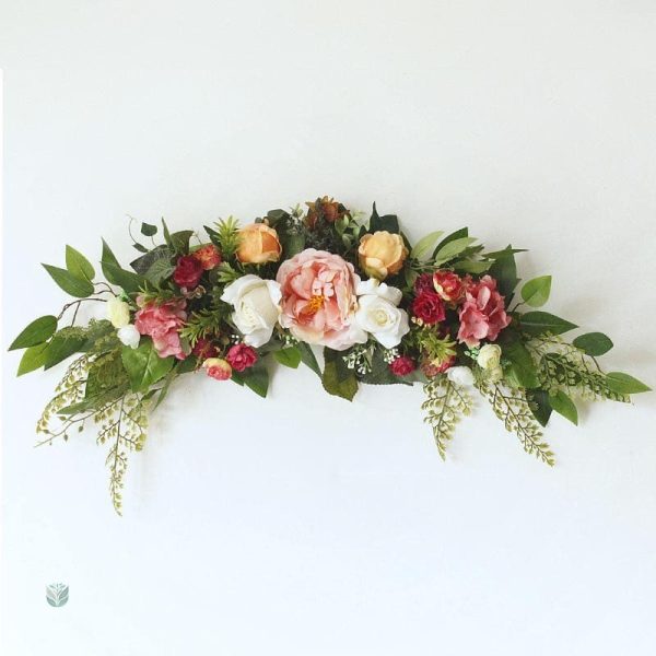 Fleurs artificielles pour cimetière, composition élégante