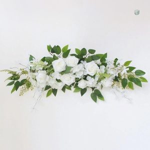 Arrangement floral durable pour décor de sépulture