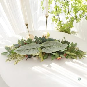 Fleurs synthétiques pour orner les tombes, style raffiné