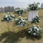 Fleurs artificielles réalistes pour décoration intérieure
