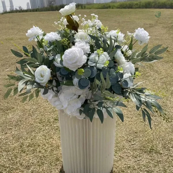 Décoration florale artificielle, sans entretien nécessaire