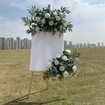 Bouquet artificiel chic pour mariage ou réception