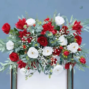 Composition florale élégante pour table de mariage