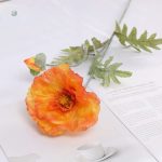 Coquelicot en plastique, choix durable et esthétique