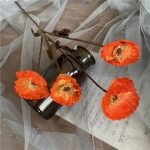 Coquelicot faux, ajout coloré pour déco