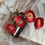 Décoration florale coquelicot, style ancien