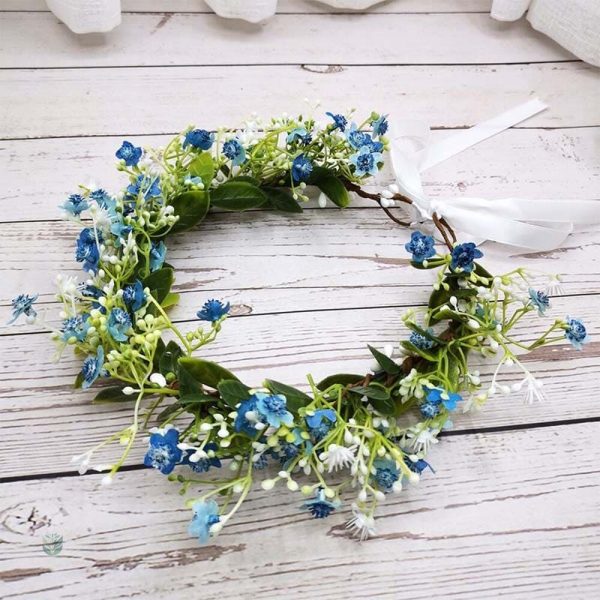 Accessoire floral élégant pour la coiffure nuptiale