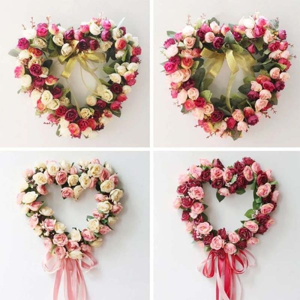 Couronne décorative cœur pour embellir votre intérieur