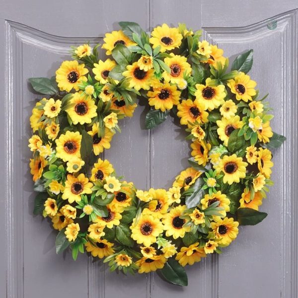 Couronne de Fleurs Tournesol