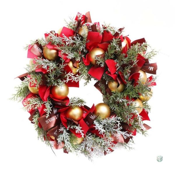 Couronne de Noël décorative pour embellir votre intérieur