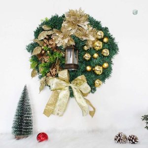 Couronne de Noël originale pour une décoration festive