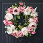 Couronne de Pivoines élégante et colorée