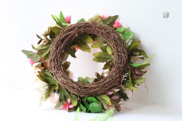 Couronne de pivoines, accessoire floral tendance