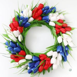 Couronne de Tulipes pour ajouter une touche de fraîcheur