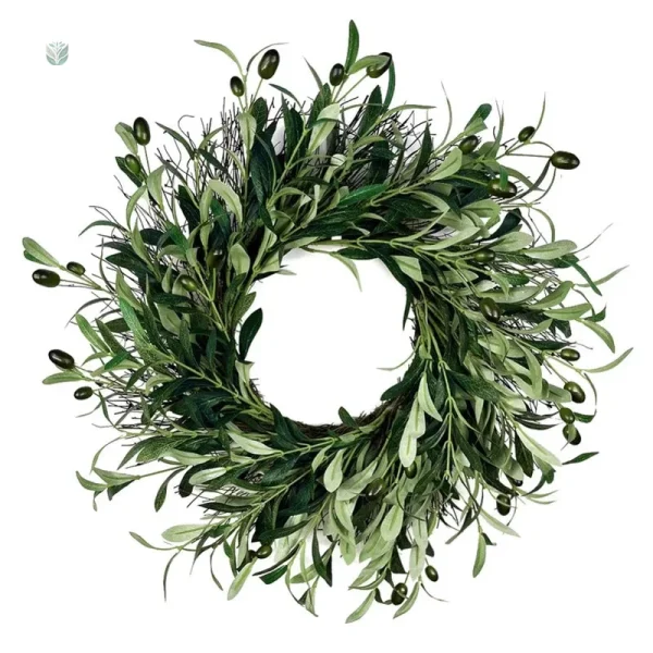 Couronne d'Olivier élégante pour décoration florale