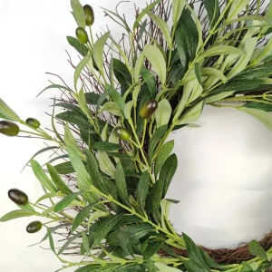 Couronne florale d'Olivier pour événements festifs