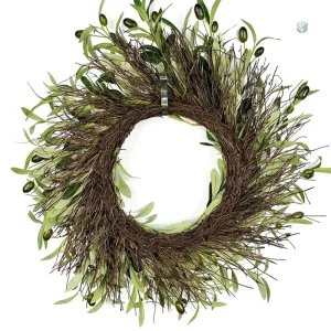 Couronne d'Olivier naturelle, idéale pour mariages