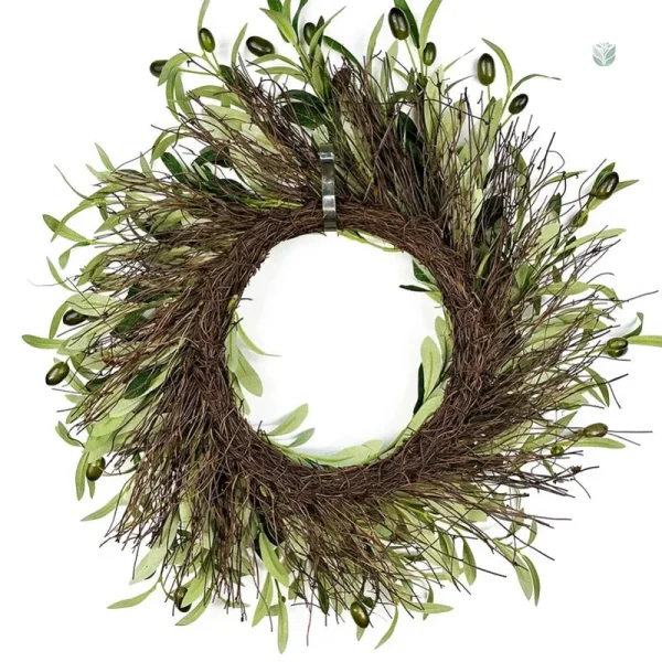 Couronne d'Olivier naturelle, idéale pour mariages