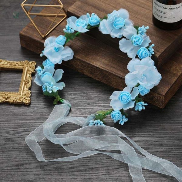 Ornement capillaire floral, parfait pour un look romantique
