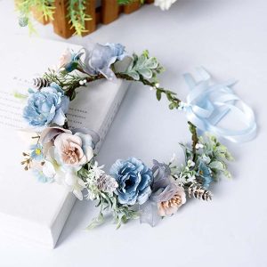 Couronnes de fleurs mariage élégantes et romantiques