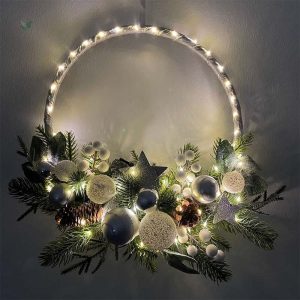 Couronnes LED scintillantes, parfaites pour les célébrations