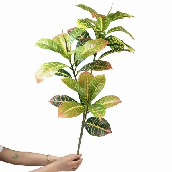 Plante d'intérieur Croton artificiel réaliste