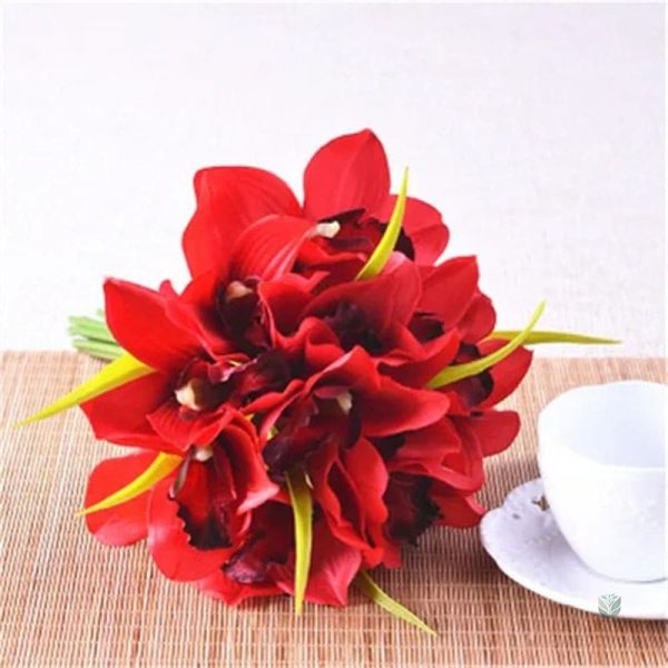 Cymbidium élégant, décoration florale durable