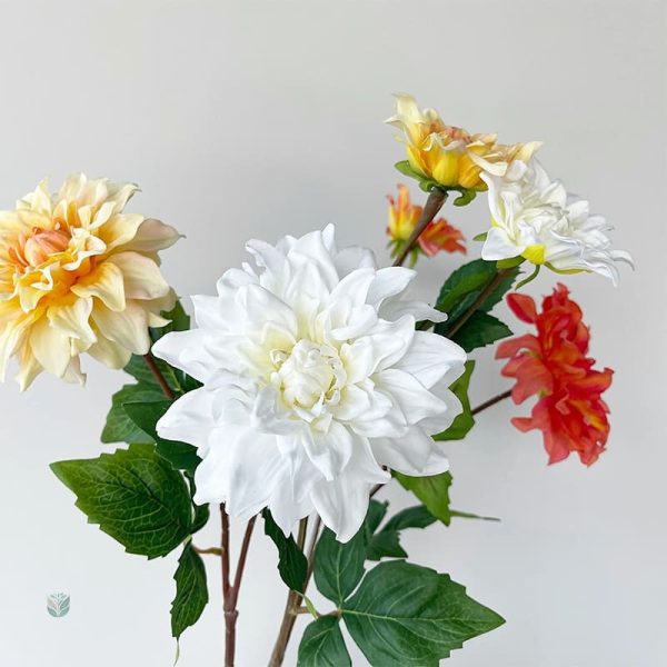 Dahlia décoratif en version artificielle pour home decor
