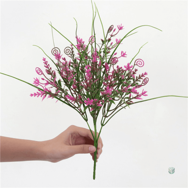 Fleurs artificielles colorées pour une touche de nature