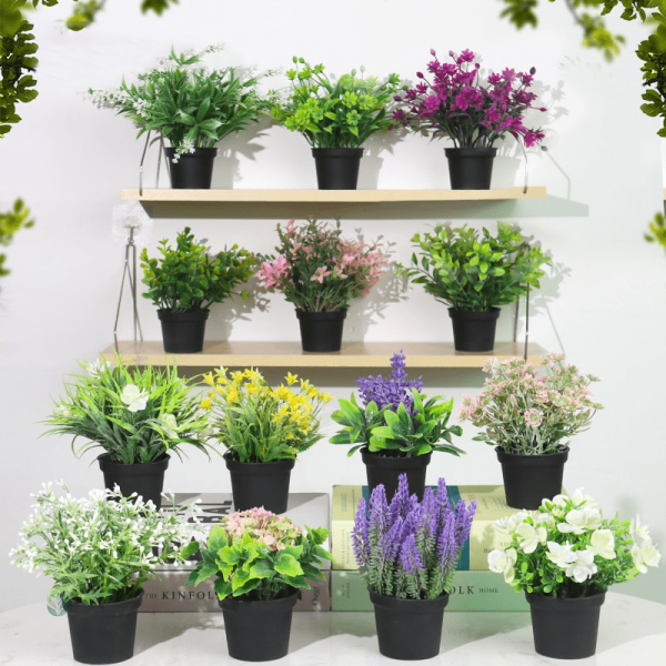 Décoration Fleur Artificielle élégante pour intérieur