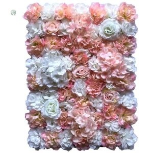 Mur de décoration florale pour cérémonie nuptiale