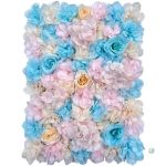 Élégant mur de fleurs pour réception de mariage