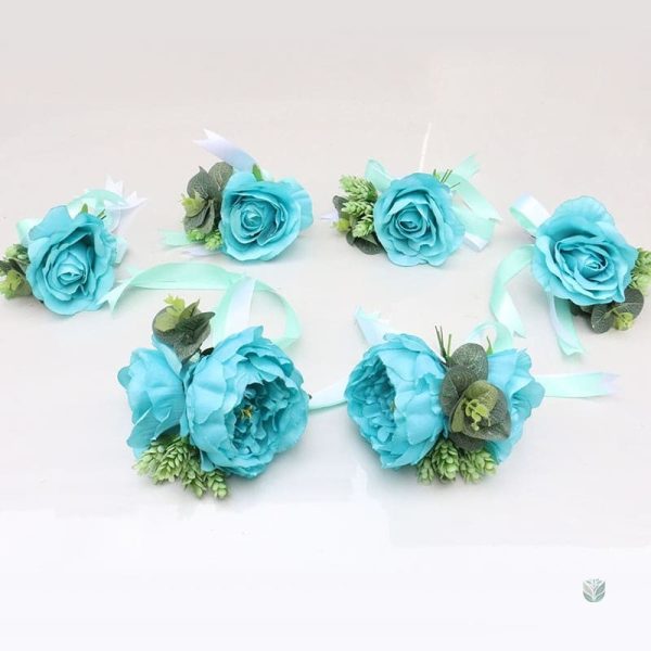 Accessoires de voiture pour mariage avec fleurs