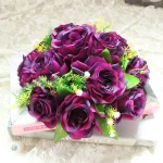 Décoration florale demi boule pour fête de mariage